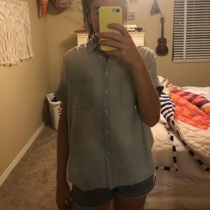 Madewell denim shirt